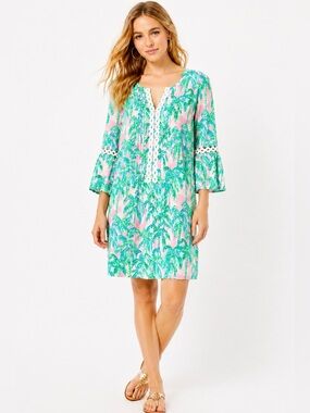 Lilly Pulitzer Hollie Tunic Dress - Pink Blossom Suite Views